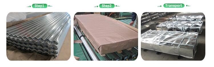 PPGI Corrugated Sheet Packing PPGI Corrugated Sheet Packing
