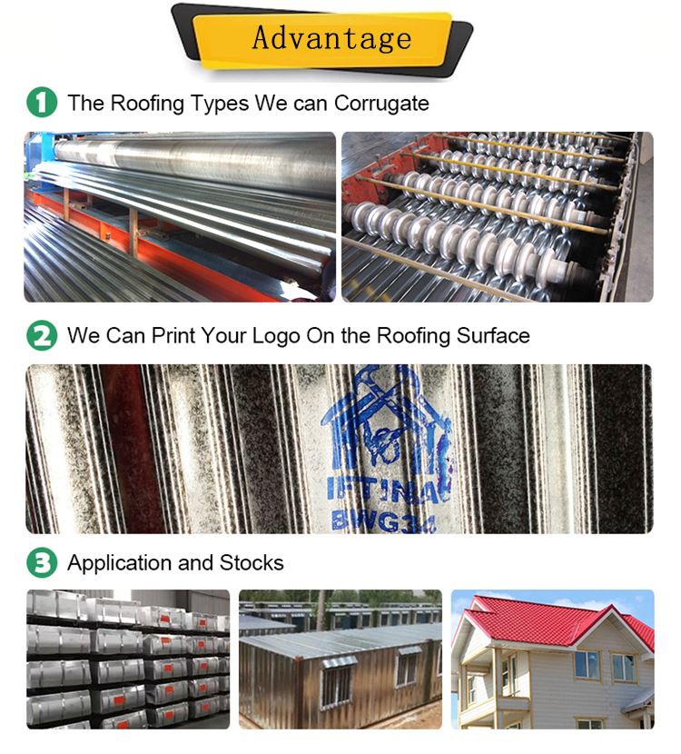 Dx51d+AZ Aluzinc Metal Roofing Sheet for Building advantage Dx51d+AZ Aluzinc Metal Roofing Sheet for Building advantage