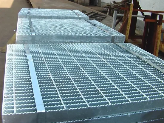 Flat Hot Dipped Galvanized Steel Walkway Grating high quality